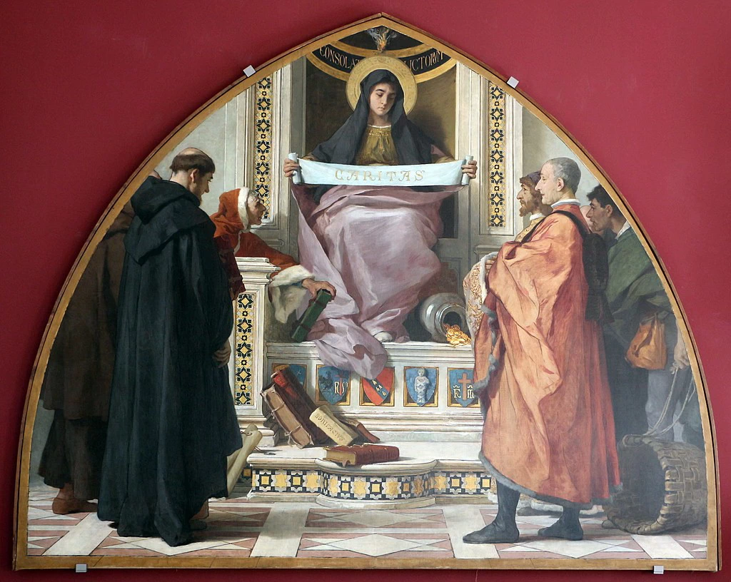 La Carità ei Fondatori delle Istituzioni di Carità di Firenze - Museo dell'Opera del Duomo, Firenze